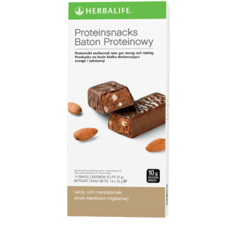 Baton proteinowy - waniliowo-migdałowy 14 batonów po 35g