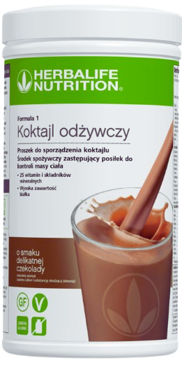 Koktajl odżywczy o smaku delikatnej czekolady 550 g