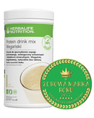 Protein drink mix Wegański o smaku waniliowym 560 g